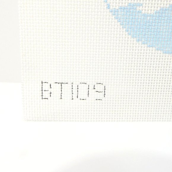 New Sailboat Needlepoint Canvas Needle Crossings Hand Painted Beach Decor - Picture 4 of 5